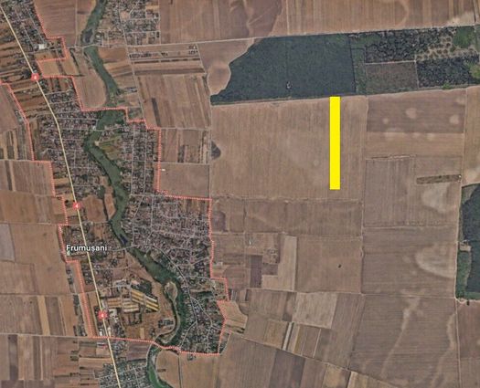 Teren Extravilan Frumusani, 7063 mp