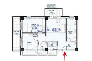 3 camere - Moara de Vant - Lac Aroneanu - 85mp anunturi imobiliare Iasi