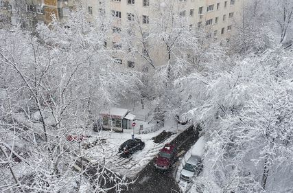 Acțiuni de deszăpezire în Capitală, pe timpul nopții