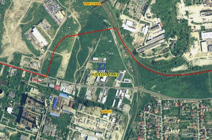 Teren pentru constructie hala | 2700 mp | Chisoda | COMISION 0% anunturi imobiliare Timis