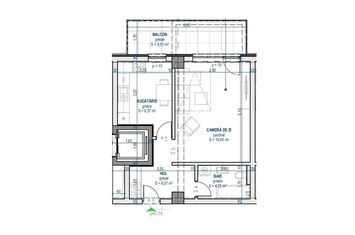 Apatamente noi de vanzare Iasi- Moara de Vant 1 camera anunturi imobiliare Iasi