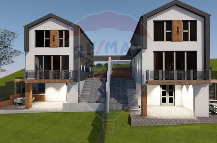 Teren autorizat pentru casa individuala, 9 Min de Auchan, COMISION 0% anunturi imobiliare Cluj