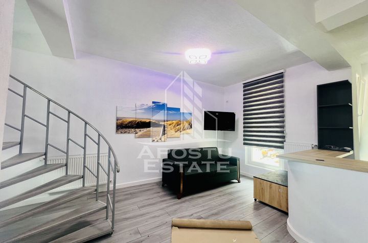 Apartament cu doua camere , scara interioara , zona Dorobantilor anunturi imobiliare Timis