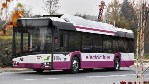 Primele autobuze electrice din Romania au intrat în circulație la Cluj-Napoca