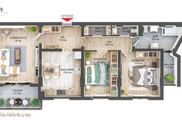 Apartament 3 camere de vanzare RAHOVEI - Sibiu anunturi imobiliare Sibiu