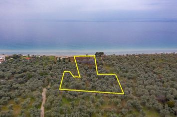 Teren construibil 8.100 mp, Ormos Prinou, prima linie anunturi imobiliare Grecia