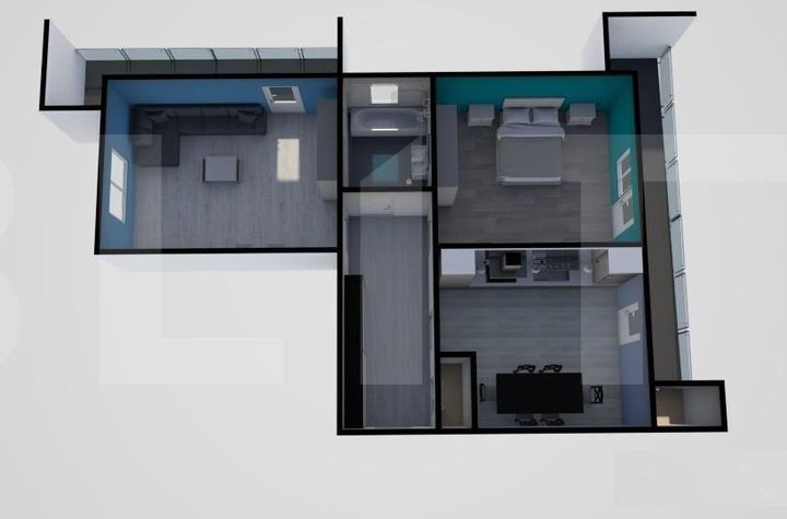 Apartament 2 camere de vanzare APAHIDA - Cluj anunturi imobiliare Cluj