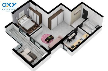 Antiaeriană - Oxy Residence, 2 camere 64 mp anunturi imobiliare Bucuresti