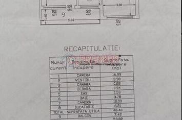 Apartament 2 camere decomandat, 53.82 mp , loc parcare – Str. Emil Racoviță anunturi imobiliare Bucuresti