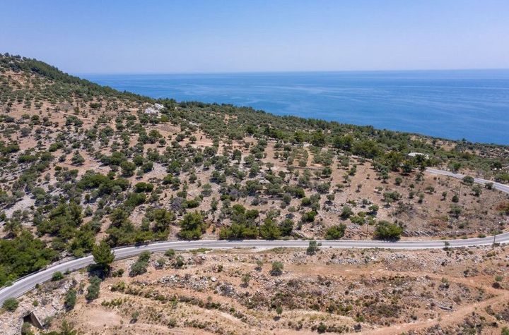 Teren 4.080 mp în Astrida, vedere la mare și munte anunturi imobiliare Grecia