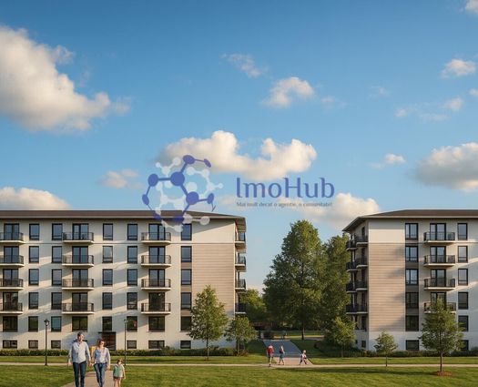 Apartament 2 camere Visan, 43 mp