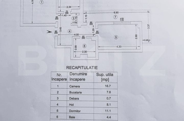 Apartament 2 camere de vanzare DACIA - Iasi anunturi imobiliare Iasi