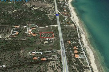 Teren construibil 1800 mp, Plaja Folia, la 90 metri de mare anunturi imobiliare Grecia