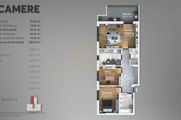 3 Camere decomandat cu mutare imediata Grand Arena anunturi imobiliare Bucuresti