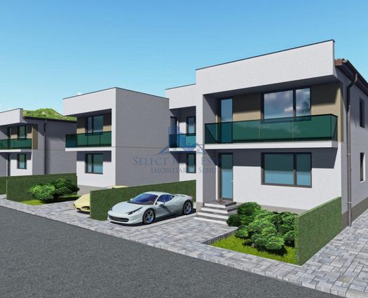 Vilă 4 cam Sibiu, 110 mp, P+1+M