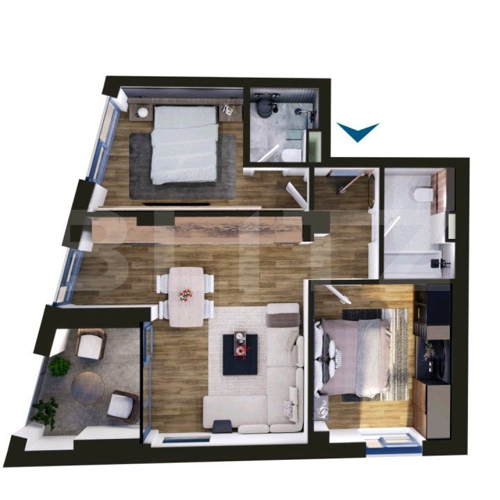 Apartament 3 camere de vanzare TIMISOARA - Timis anunturi imobiliare Timis