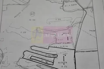 6,26 ha lângă DEx12 Pitești | 2,95 €/mp | acces DJ Pitești–Craiova anunturi imobiliare Arges