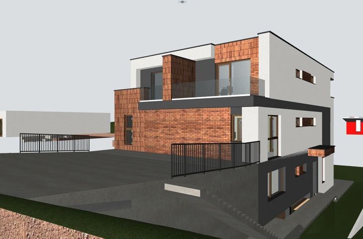 Duplex nou pe Valea Chintaului: D+P+E, teren 500 mp, zona Terra anunturi imobiliare Cluj