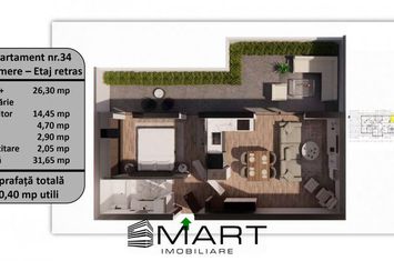 Apartament 2 camere de vanzare TRACTORU - Brasov anunturi imobiliare Brasov