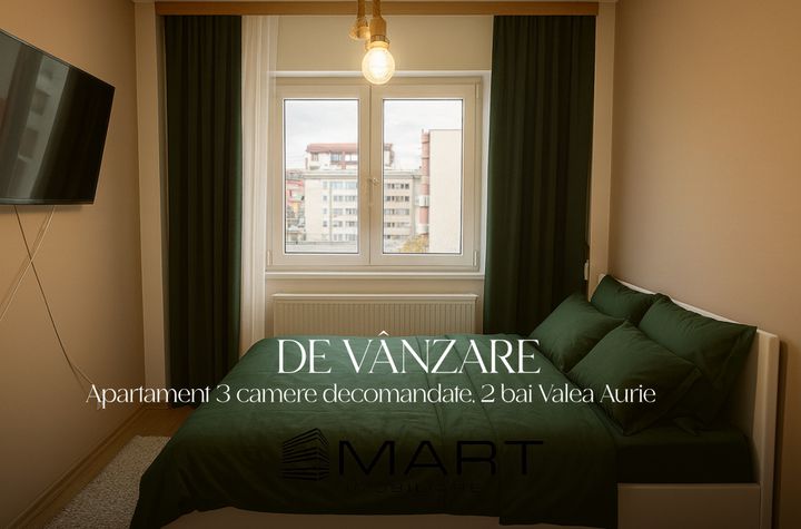 Apartament 3 camere de vanzare VALEA AURIE - Sibiu anunturi imobiliare Sibiu