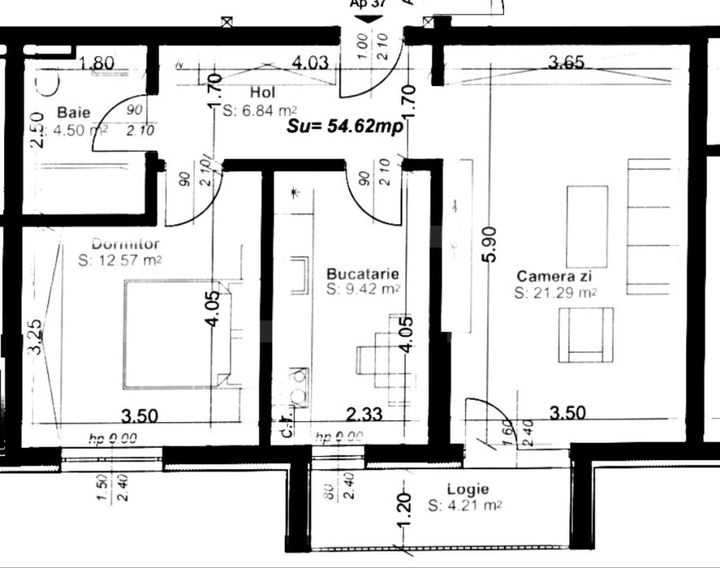Apartament 2 camere de vanzare TIMISOARA - Timis anunturi imobiliare Timis