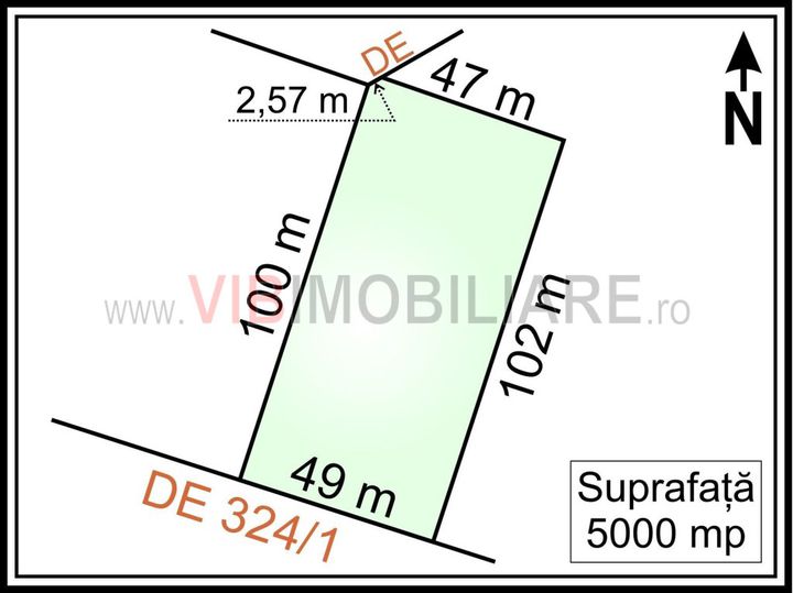 Mogosoaia - Ciupercarie, teren extravilan, suprafata 5.000 mp anunturi imobiliare Bucuresti