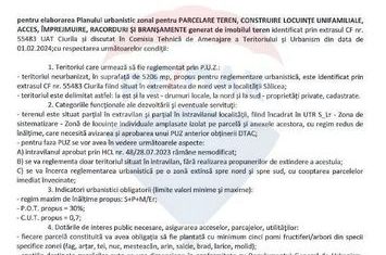 Teren intravilan de vânzare 2.307 mp – Sălicea, comuna Ciurila anunturi imobiliare Cluj