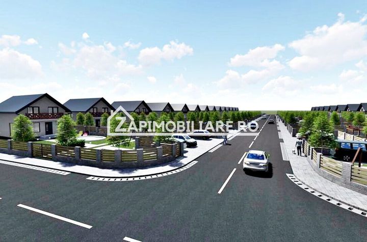 Teren 700mp cu autorizatie de construcției,asfalt,Utilitați anunturi imobiliare Mures