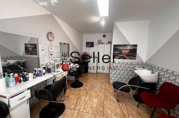 Spațiu comercial 22 mp, funcțional ca salon/coafor – Piața Nicoli anunturi imobiliare Iasi