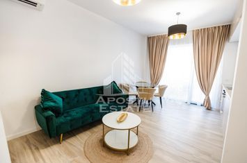 Apartament cu 3 camerere, mobilat de lux parcare subterana si piscina. anunturi imobiliare Timis