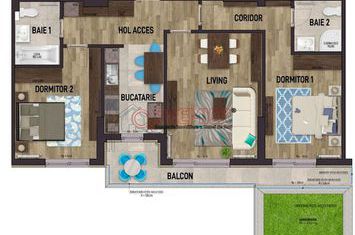 3 camere Oltenitei - Popesti Leordeni anunturi imobiliare Bucuresti