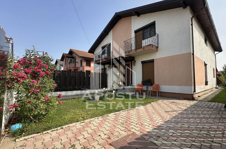 Duplex cu 4 camere si 2 bai complet mobilat si utilat in Giroc. anunturi imobiliare Timis