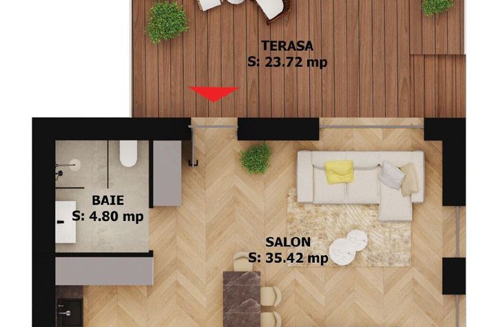 Apartament nou, 2 camere, 184 000 Euro. Comision 0. anunturi imobiliare Bihor