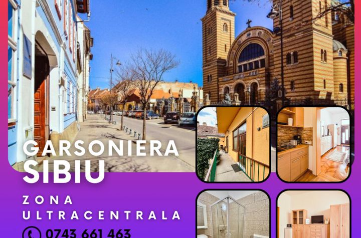 Garsonieră de inchiriat SIBIU - Sibiu anunturi imobiliare Sibiu