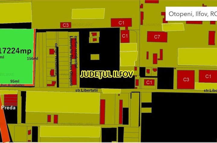 Teren de vanzare OTOPENI - Bucuresti anunturi imobiliare Bucuresti