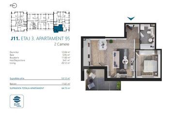 Apartament 2 camere de vanzare CLUJ-NAPOCA - Cluj anunturi imobiliare Cluj
