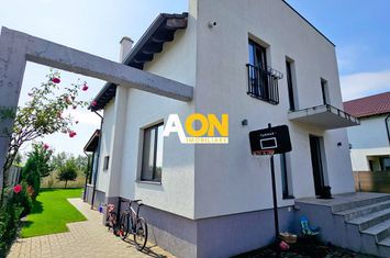 Casă modernă S+P+M, 5 camere, 423 mp teren, cartier Orizont, Micești anunturi imobiliare Alba