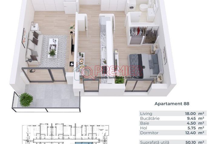 Mai e putin prinde tva 9% - 2 camere - Berceni Parc Tudor Arghezi anunturi imobiliare Bucuresti