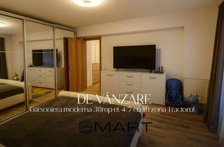 Garsonieră de vanzare TRACTORU - Brasov anunturi imobiliare Brasov