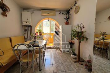 Apartament cu 3 camere, etaj intermediar, centrala proprie, Aradului anunturi imobiliare Timis