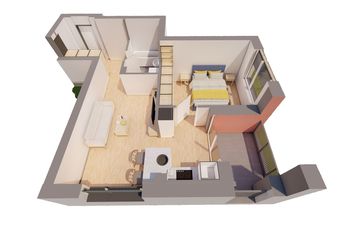 Apartament 2 camere, etaj 2, bloc R39, Ared City Arad anunturi imobiliare Arad