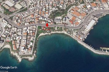 Teren construibil 557 mp, prima linie la mare - Kalamitsa anunturi imobiliare Grecia