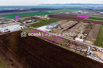 Teren cu acces DN7 și A1, ideal pentru dezvoltări industriale anunturi imobiliare Arad