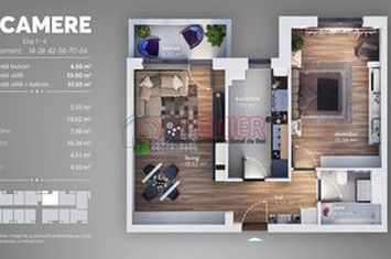 Berceni Grand Arena - doua camere mobilat anunturi imobiliare Bucuresti