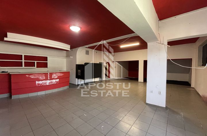 Spatiu comercial, 255 mp + curte betonata, Ronat anunturi imobiliare Timis