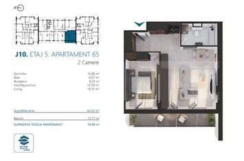 Apartament 2 camere de vanzare CLUJ-NAPOCA - Cluj anunturi imobiliare Cluj