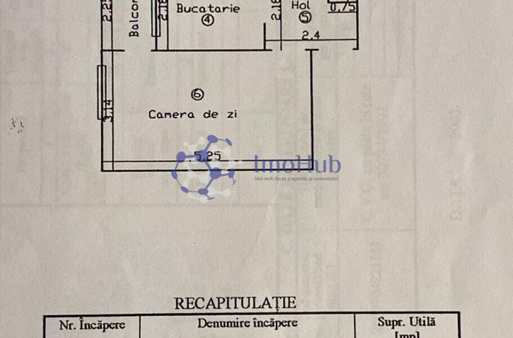 Apartament 2 camere - Podul de Fier anunturi imobiliare Iasi