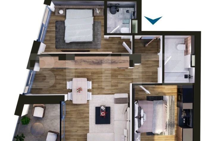 Apartament 3 camere de vanzare TIMISOARA - Timis anunturi imobiliare Timis