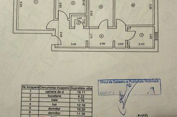Apartament 3 camere de vanzare FRUMOASA - Iasi anunturi imobiliare Iasi