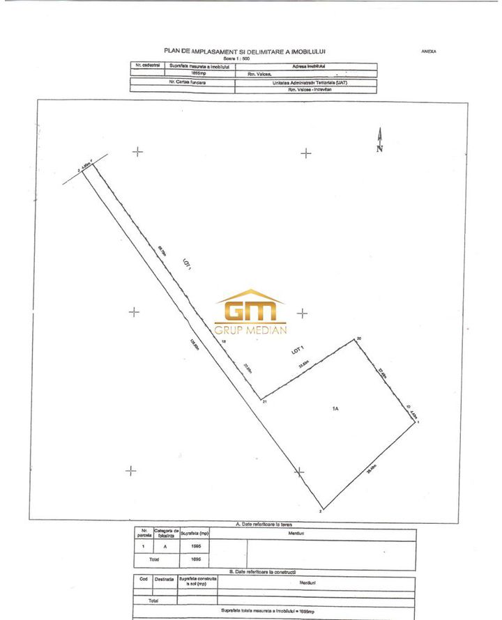 Teren Intravilan de vanzare RAURENI - Valcea anunturi imobiliare Valcea